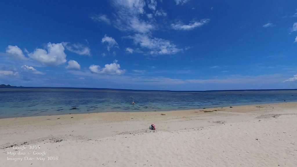 ③ 10_30　米原ビーチ（滞在30〜40分）