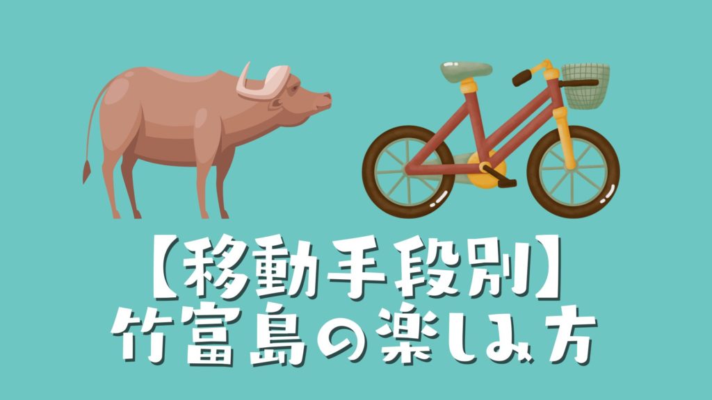 【移動手段別】竹富島の楽しみ方:水牛車・自転車・送迎バス