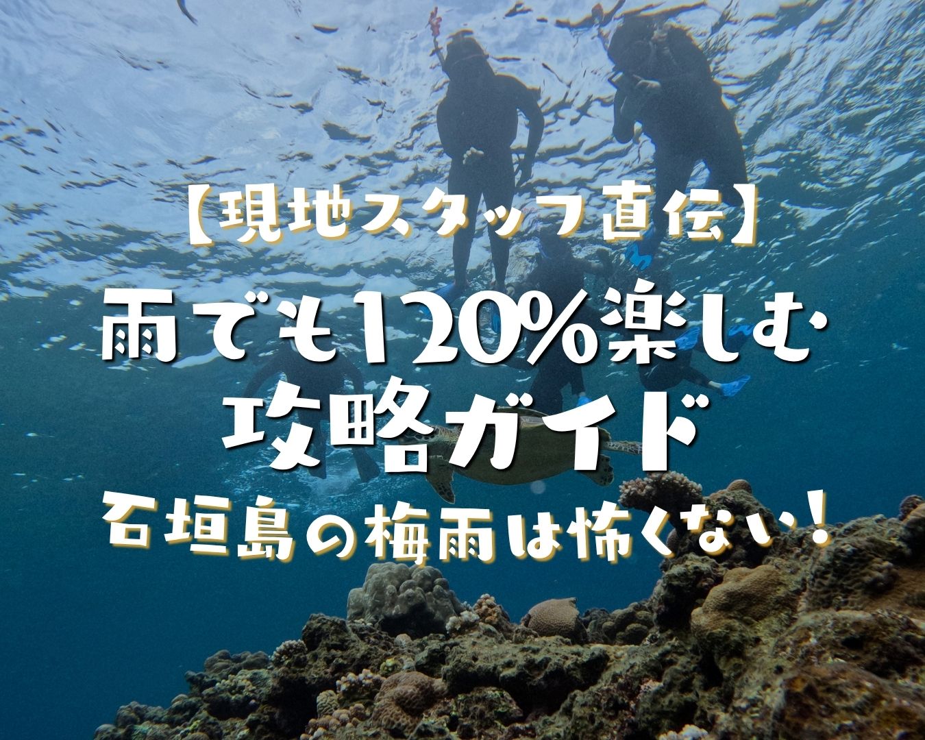 石垣島の梅雨は怖くない!雨でも120%楽しむ攻略ガイド【現地スタッフ直伝】